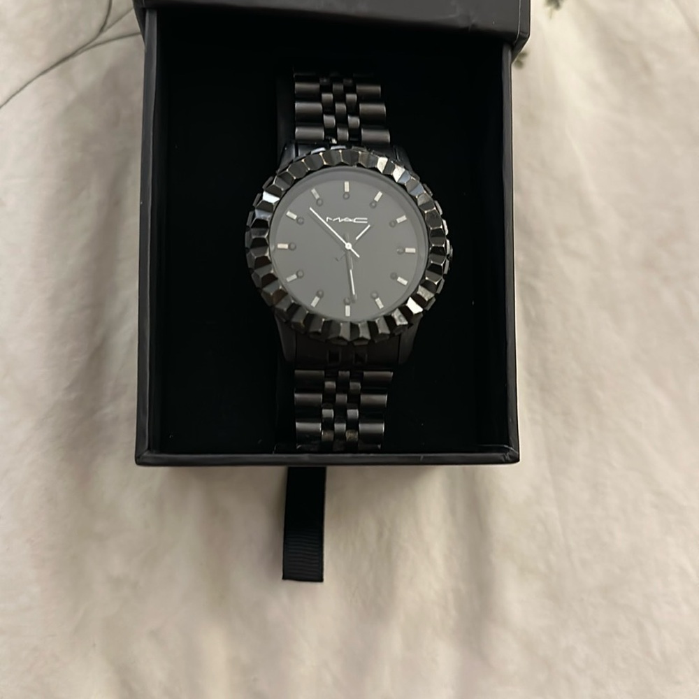 MAC Cosmetics Vintage Black Employee Gift Watch